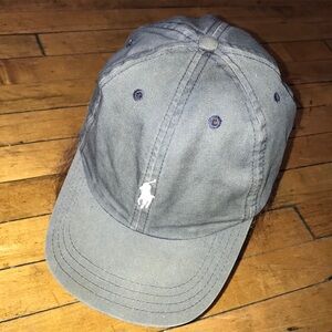 Polo by Ralph Lauren Gray Logo Baseball Cap